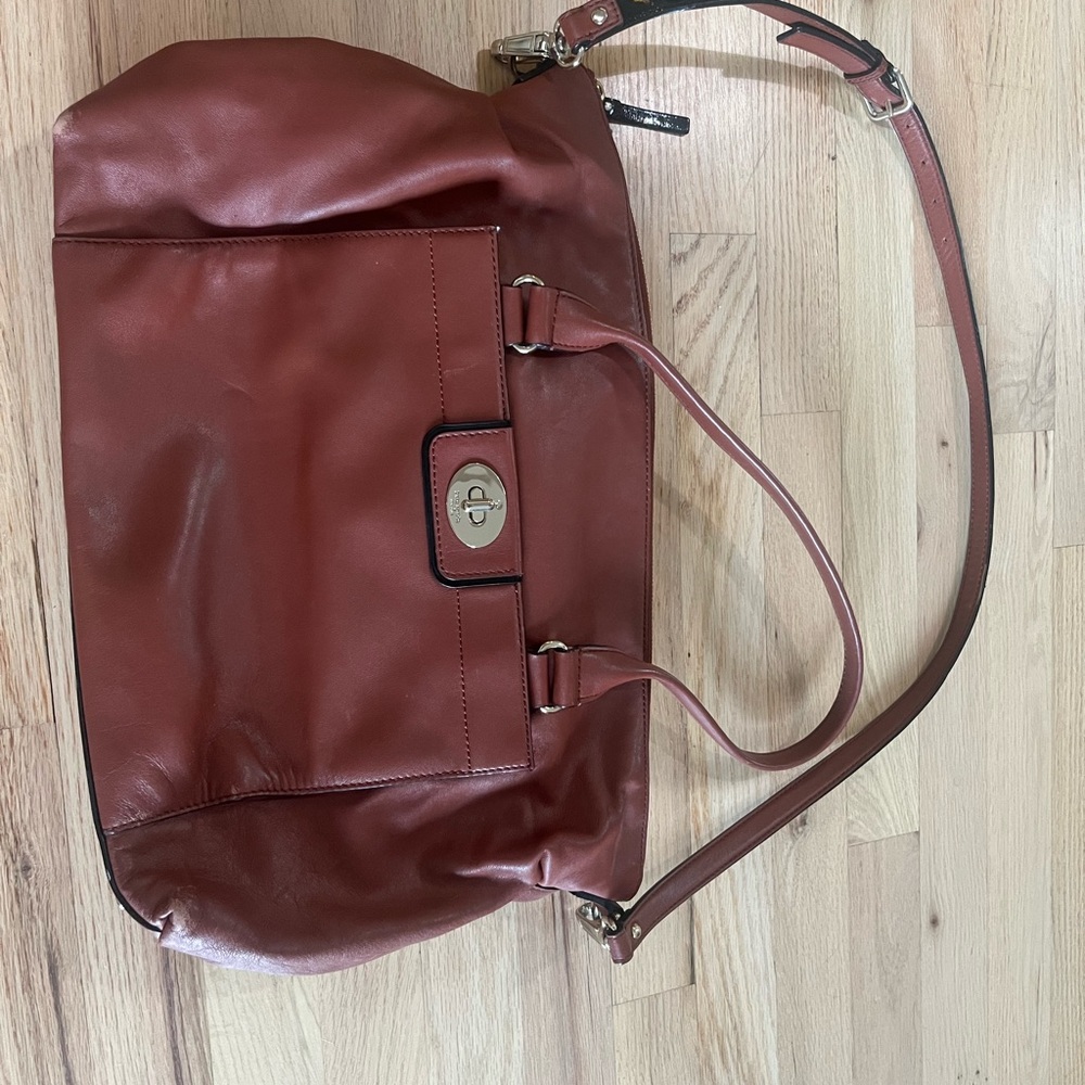 Kate Spade Brown bag with removable crossbody strap
